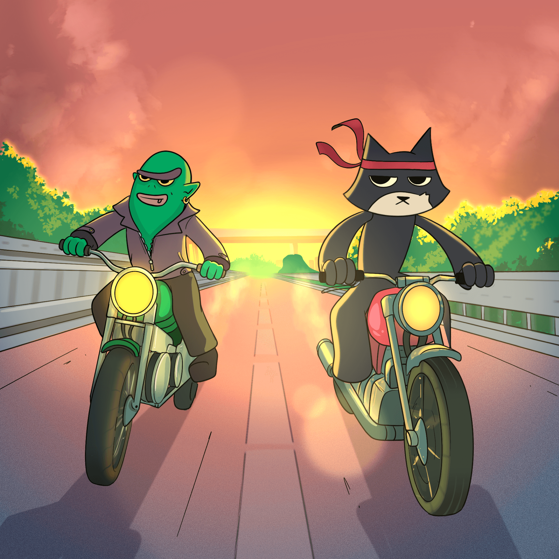 Goblin and Cat