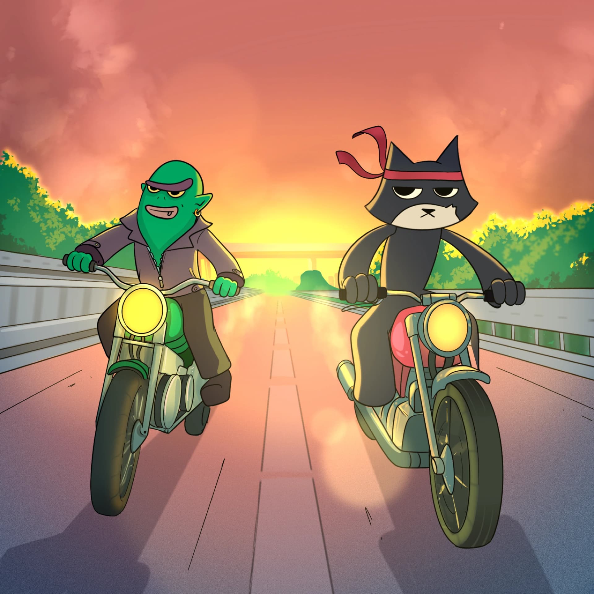 Goblin and Cat