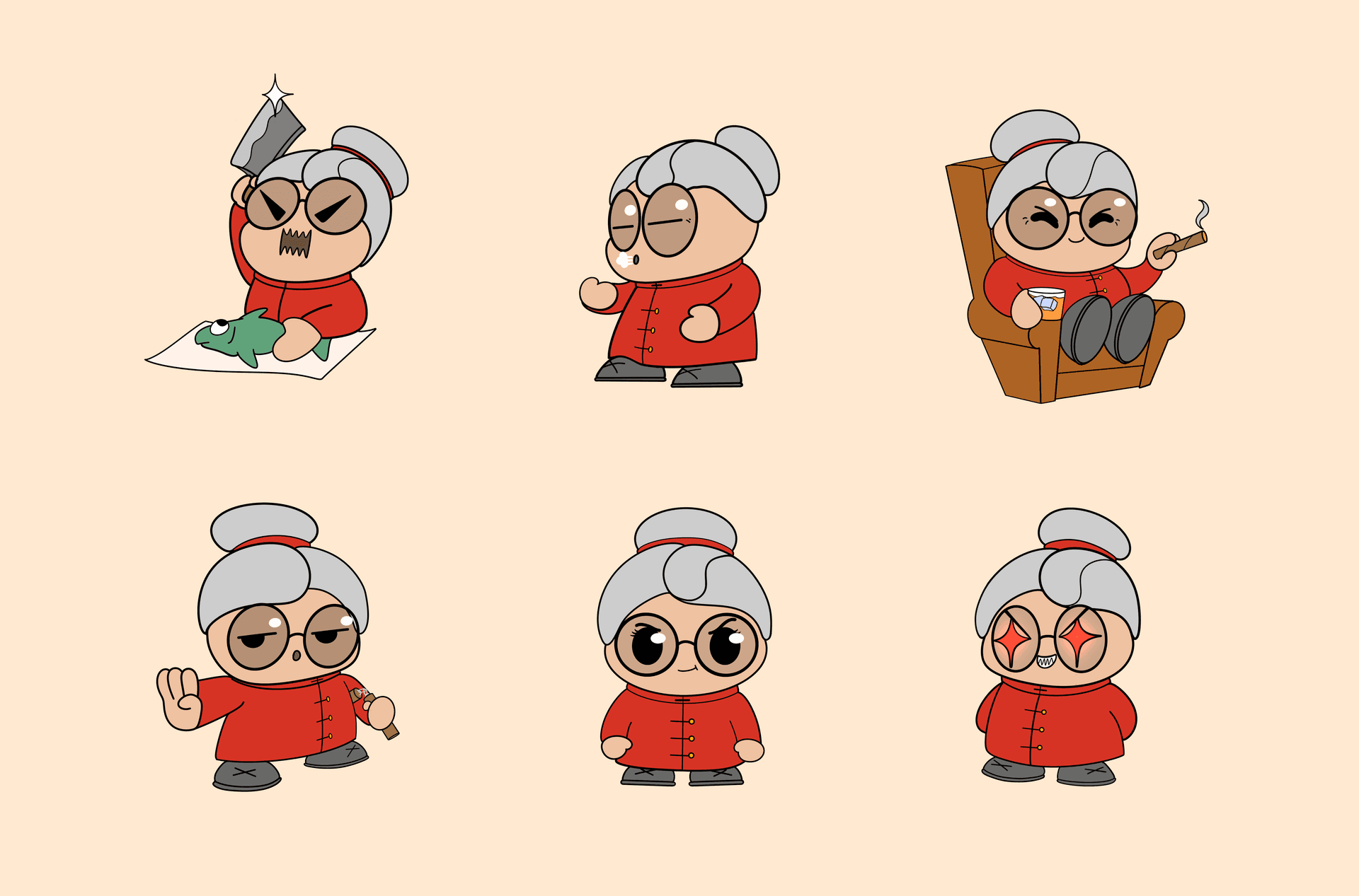 New Year Grandma