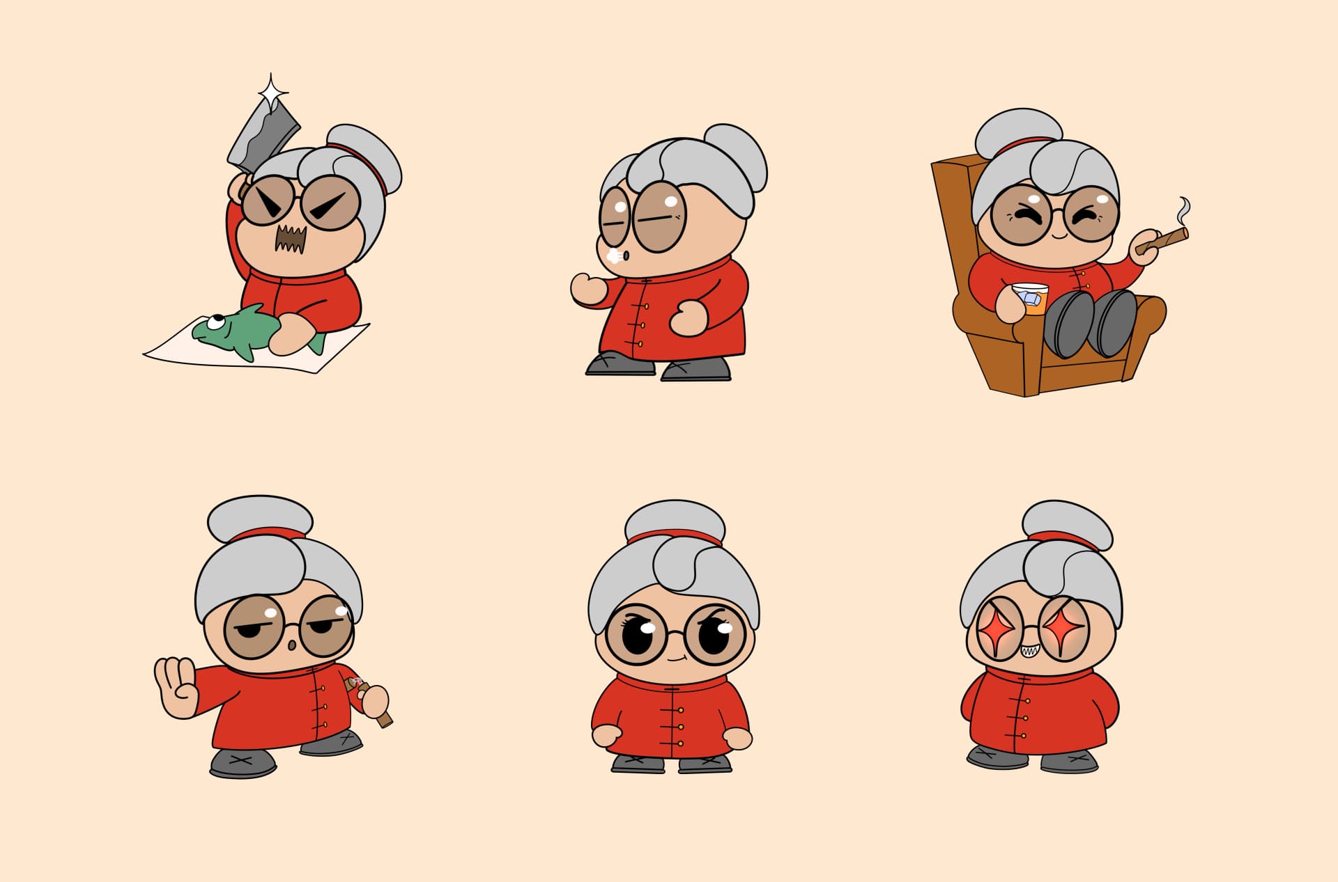 New Year Grandma